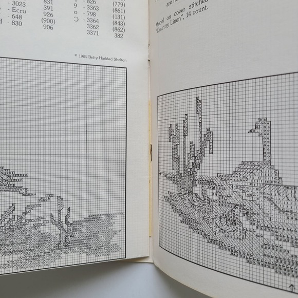 5/$12 Cross Stitch Booklet The Canada Goose v 1 Creative Keepsakes CK174 1984 - Picture 4 of 6